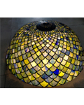 23-in-Vintage-Tiffany-Antique-Replication-Stained-Slag-Glass-Lamp-Shade